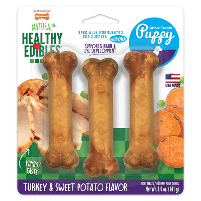 Nylabone | Healthy Edibles Puppy Turkey & Sweet Potato