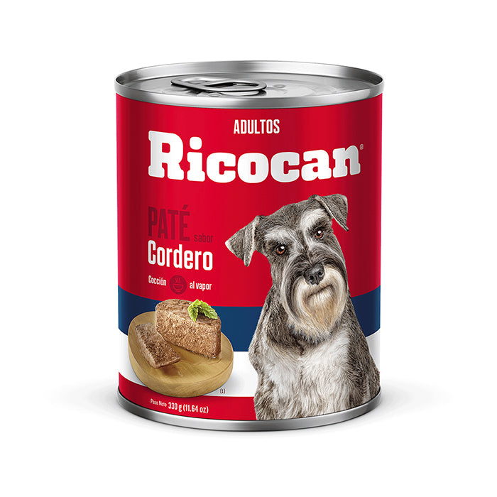 Ricocan | Paté sabor cordero, adultos (lata)