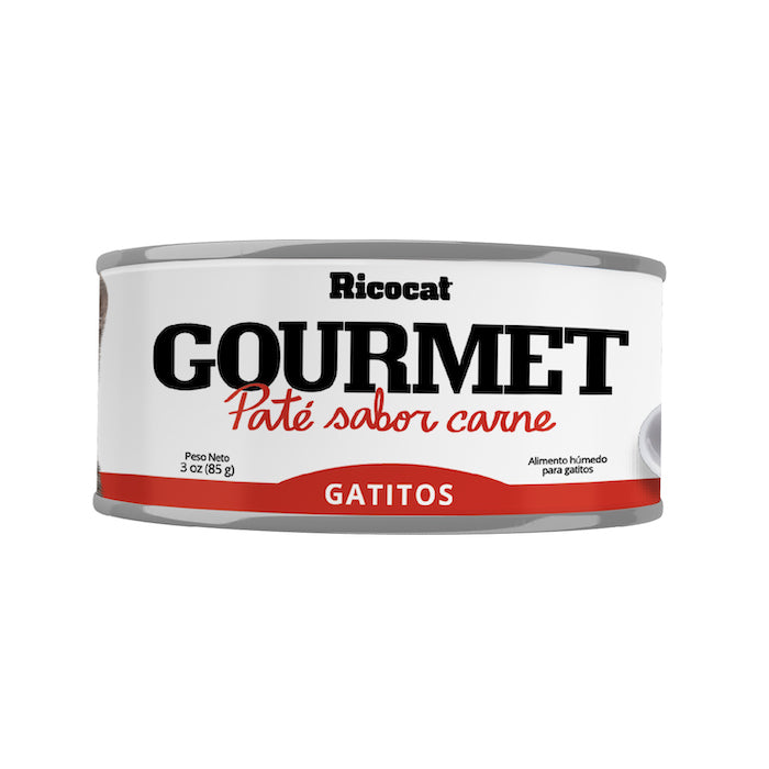 Ricocat Gourmet | Paté sabor carne, gatitos (lata)