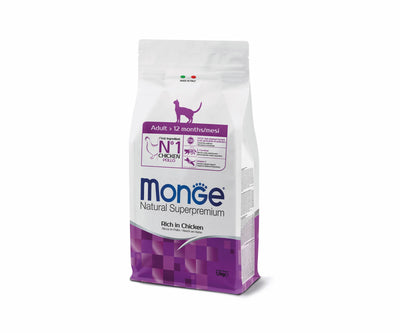 Monge | Seco gatos adultos pollo