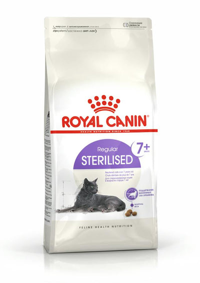 ROYAL CANIN | Alimento seco para gatos maduros esterilizados Sterilized7+