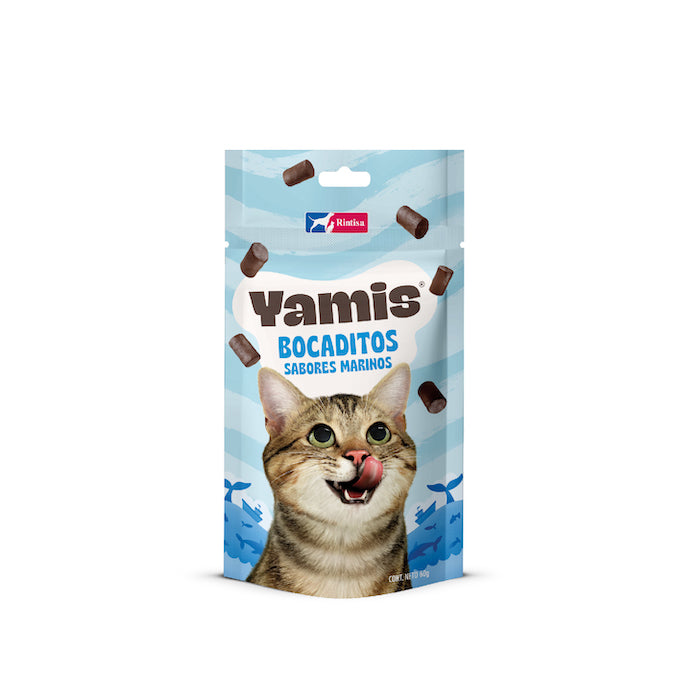 Yamis | Bocaditos sabores marinos para gatos adultos