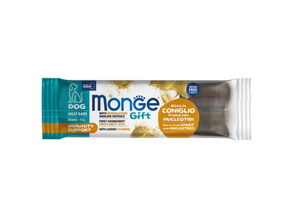 Monge Gift Meat Bars immunity conejo