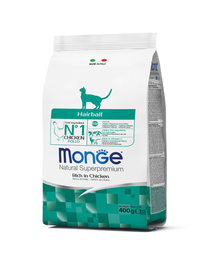 Monge | Seco gatos Hairball Control