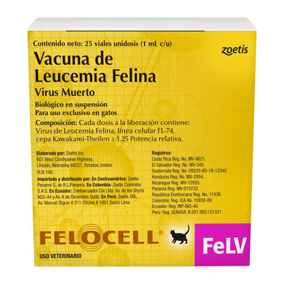 Zoetis | Vacuna Felocell FeLV
