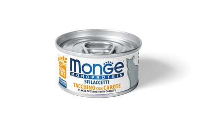 Monge | Humedo gatos Monoprotein Pavo y zanahoria