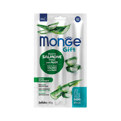 Monge Gift Sticks skin salmon y aloe