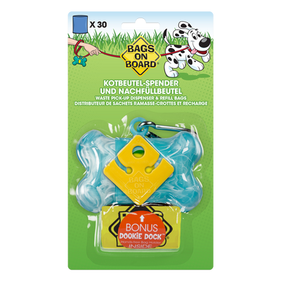 Manna Pro | Turquoise Marble Bone Dispenser