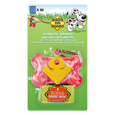 Manna Pro | Pink Marble Bone Dispenser