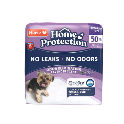 Hartz | Training Pads Odor Eliminating — 14 unid. (lavanda)
