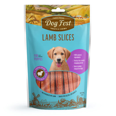 Dog Fest | Lonchas de cordero para cachorros