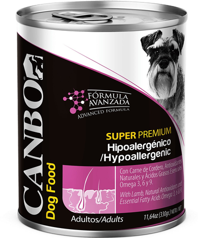 Canbo Paté Hipoalergénico, adultos – lata frontal