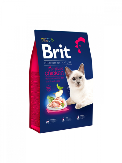 Brit Premium by Nature | Alimento seco para gatos Sterilized