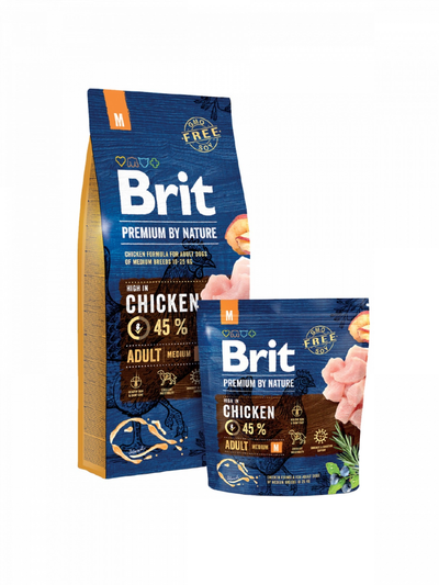 Brit Premium by Nature | Alimento seco para perros Adult Medium