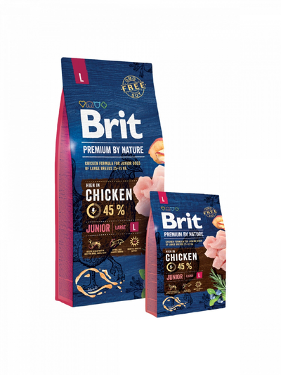 Brit Premium by Nature | Alimento seco para perros Junior Large