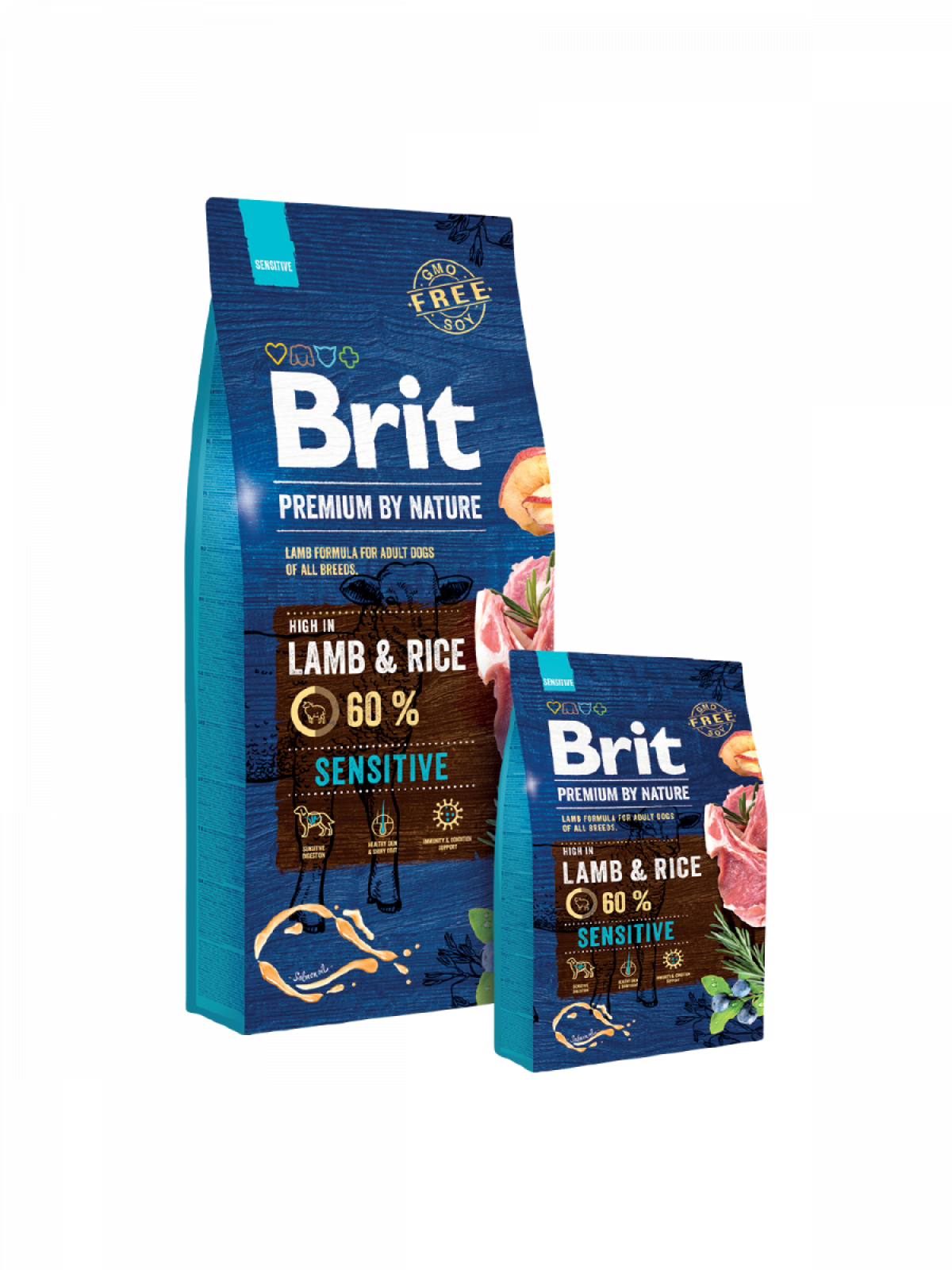 Brit Premium by Nature | Alimento seco para perros Sensitive Lamb