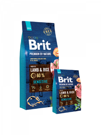 Brit Premium by Nature | Alimento seco para perros Sensitive Lamb