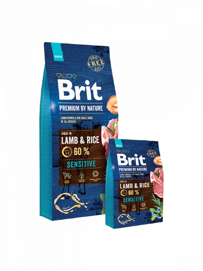 Brit Premium by Nature | Alimento seco para perros Sensitive Lamb