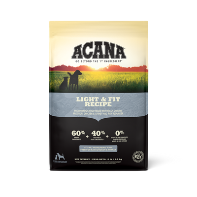 ACANA | Alimento seco para perros adultos Light & Fit Recipe — imagen 3 — CACLF1B201532K02000