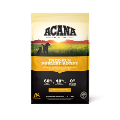 ACANA | Alimento seco para perros Free-Run Poultry Recipe — imagen 2 — CACFF1B200932K11400
