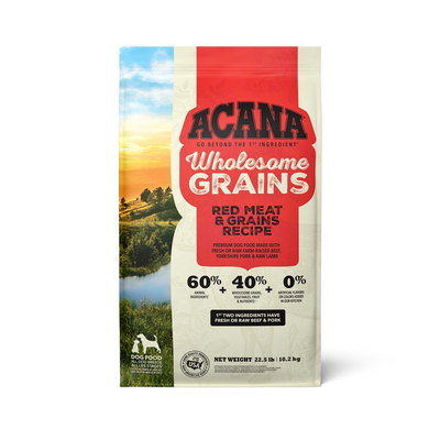 ACANA | Alimento seco para perros Red Meat & Grains Recipe — CACWF1B202032K10200