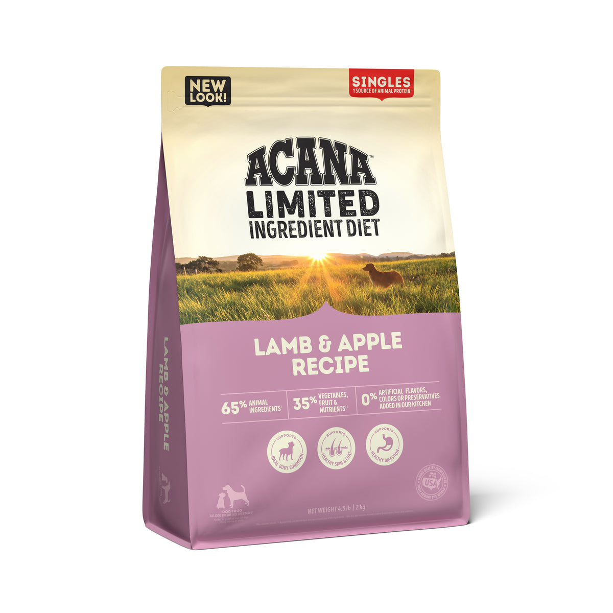 ACANA Singles | Alimento seco para perros sabor cordero y manzana — imagen 4 — CACSF1B200433K02000