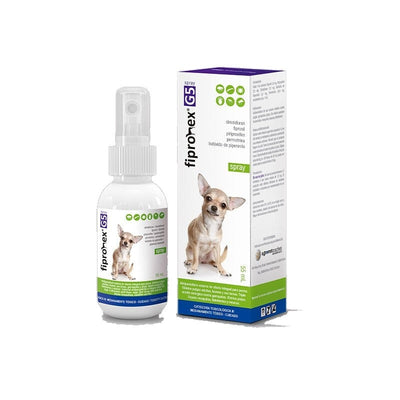 Agrovet Market | Fipronex G5 Spray antipulgas y antigarrapatas para perros – 55 mL, 110 mL, 275 mL