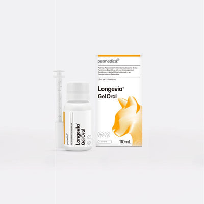Agrovet Market | Longevia gel oral antioxidante con resveratrol para perros y gatos – Frasco de 110 ml, Frasco de 275 ml