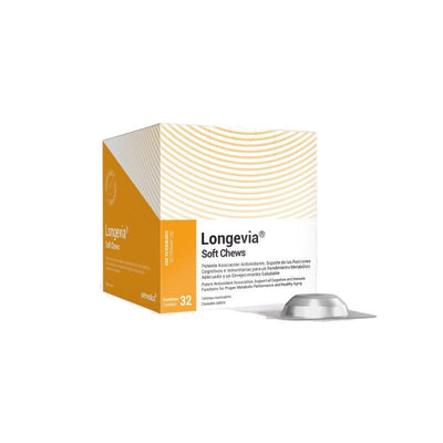 Agrovet Market | Longevia Soft Chews antioxidante con resveratrol para perros y gatos (caja x 32 tabletas) – Caja x 32 tabletas