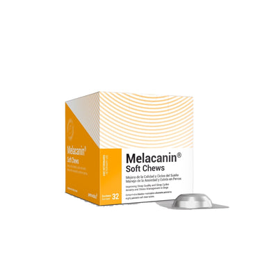 Agrovet Market | Melacanin melatonina 3 mg para la ansiedad y el estrés en perros (caja x 32 soft chews) – Caja x 32 soft chews