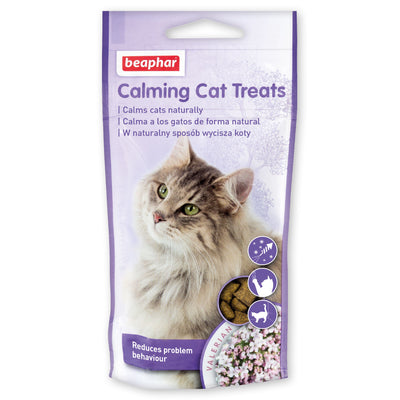 Beaphar Calming Bits snacks calmantes con valeriana y melisa para gatos 35 g — imagen principal oficial de Beaphar España