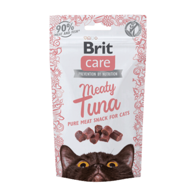 Brit Care Cat Snack Meaty Tuna · envase frontal