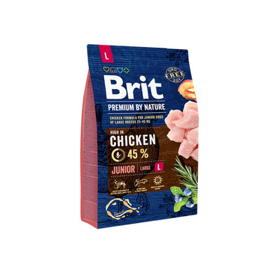 Brit Premium by Nature Junior Large, saco de 3 kg