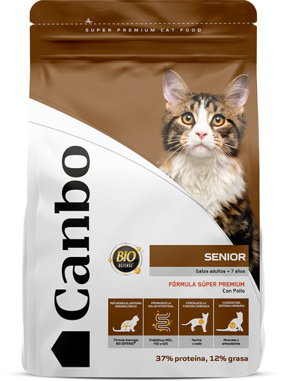 Canbo Cat Senior Bio Defense – empaque frontal