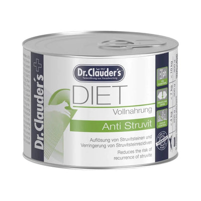 Dr.Clauder’s Anti Struvit Diät para gatos · lata de 200 g, nuevo diseño DIET