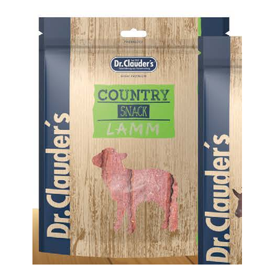 Dr.Clauder’s Country Snack, cordero para perros · empaque de 170 g