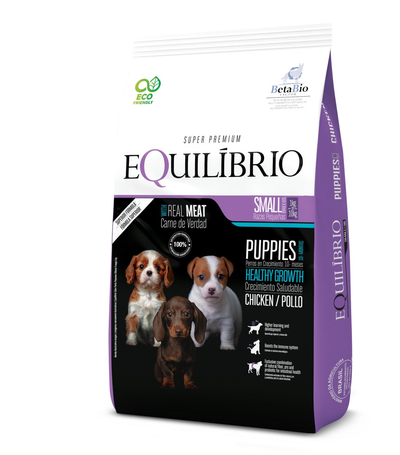 Equilibrio | Alimento seco para perros cachorros Puppies Small Breeds — nuevo empaque