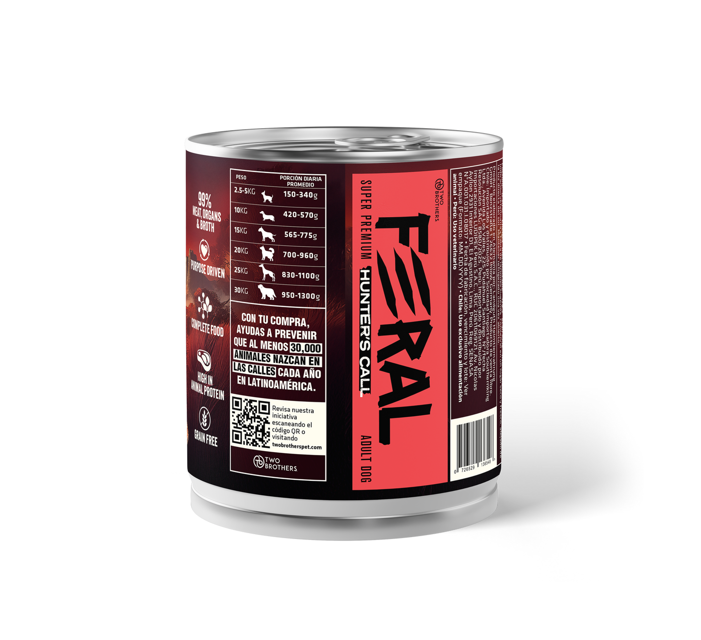 Feral | Alimento húmedo para perros monoproteico de carne de res — vista adicional