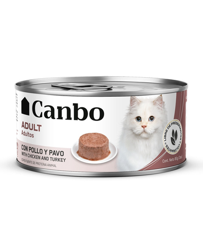 Canbo | CAT PATE POLLO Y PAVO AD