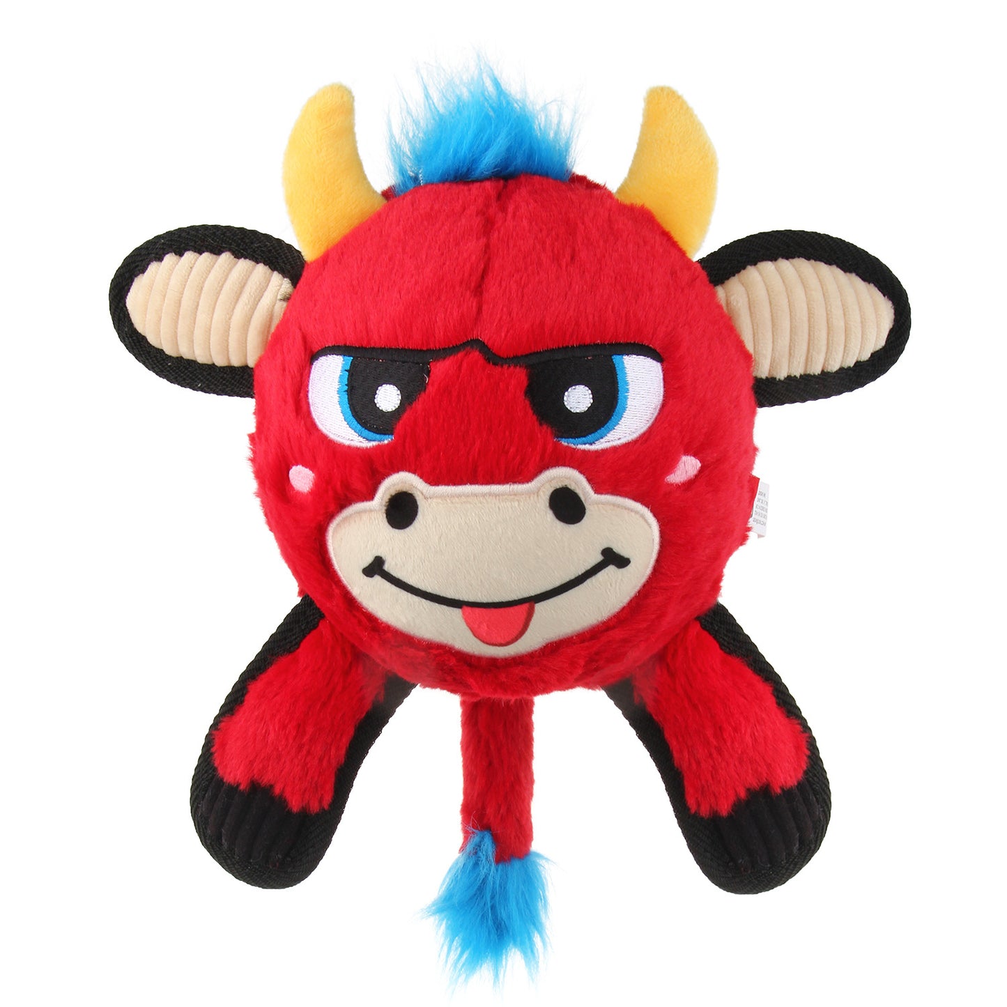 GiGwi | Juguete para perros JUMBALL felpa rojo toro M — vista alternativa