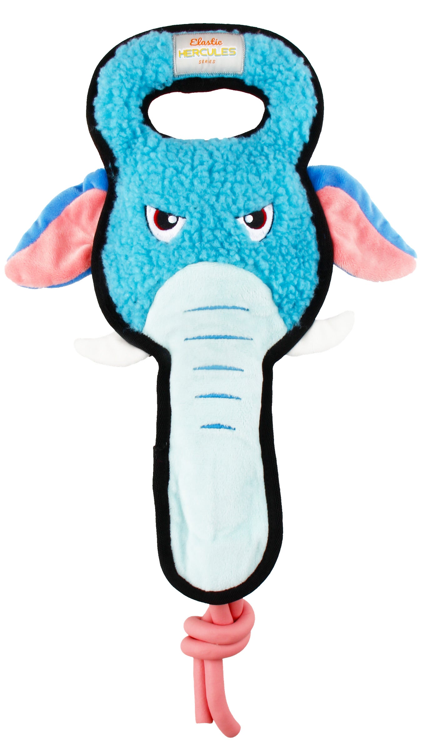 GiGwi | Juguete elefante de cuerda de algodón con sonido para perros — imagen oficial adicional