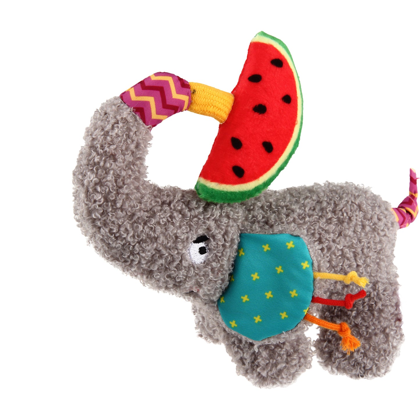 GiGwi | Juguete para perros felpa Friendz elefante con sonido y papel crujiente — imagen oficial principal