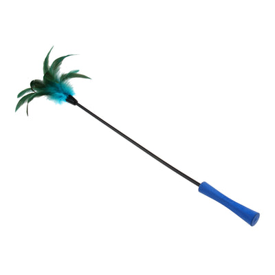 Gigwi | Juguete para gatos varilla con plumas VARILLA COLA FELPA TPR N