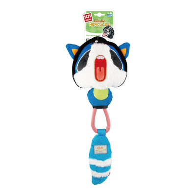 Gigwi | Juguete para perros ELASTIC HERCULES MAPACHE CUERDA