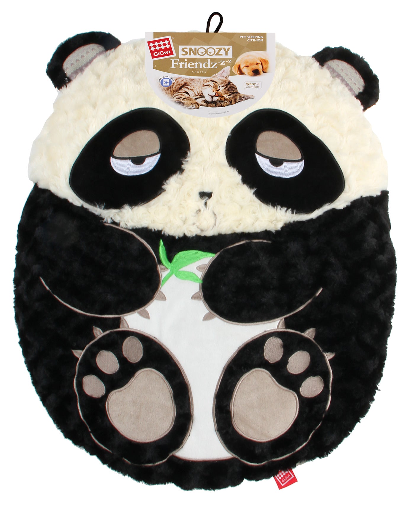 GiGwi Snoozy Friends | Cama cojín Panda para mascotas — Unidad — vista adicional