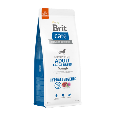 Brit Care Dog Hypoallergenic Adult Large Breed — envase oficial referencial