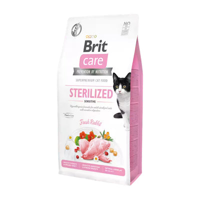 Brit Care | Sterilized Sensitive alimento seco para gatos