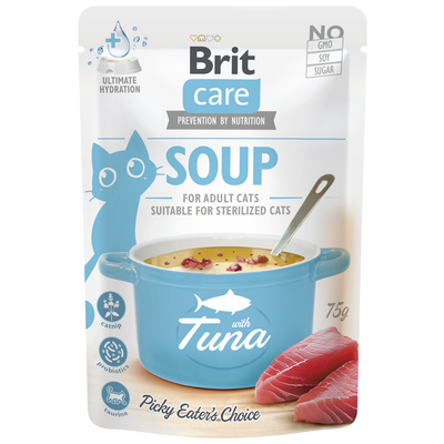 Brit Care Soup with Tuna, sobre de 75 g