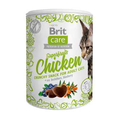 Brit Care | Superfruits Chicken snack crujiente para gatos