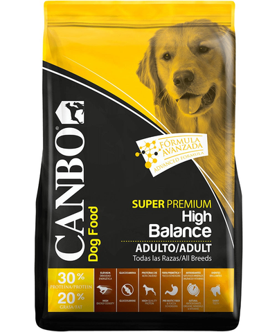 Canbo High Balance adultos todas las razas – empaque frontal